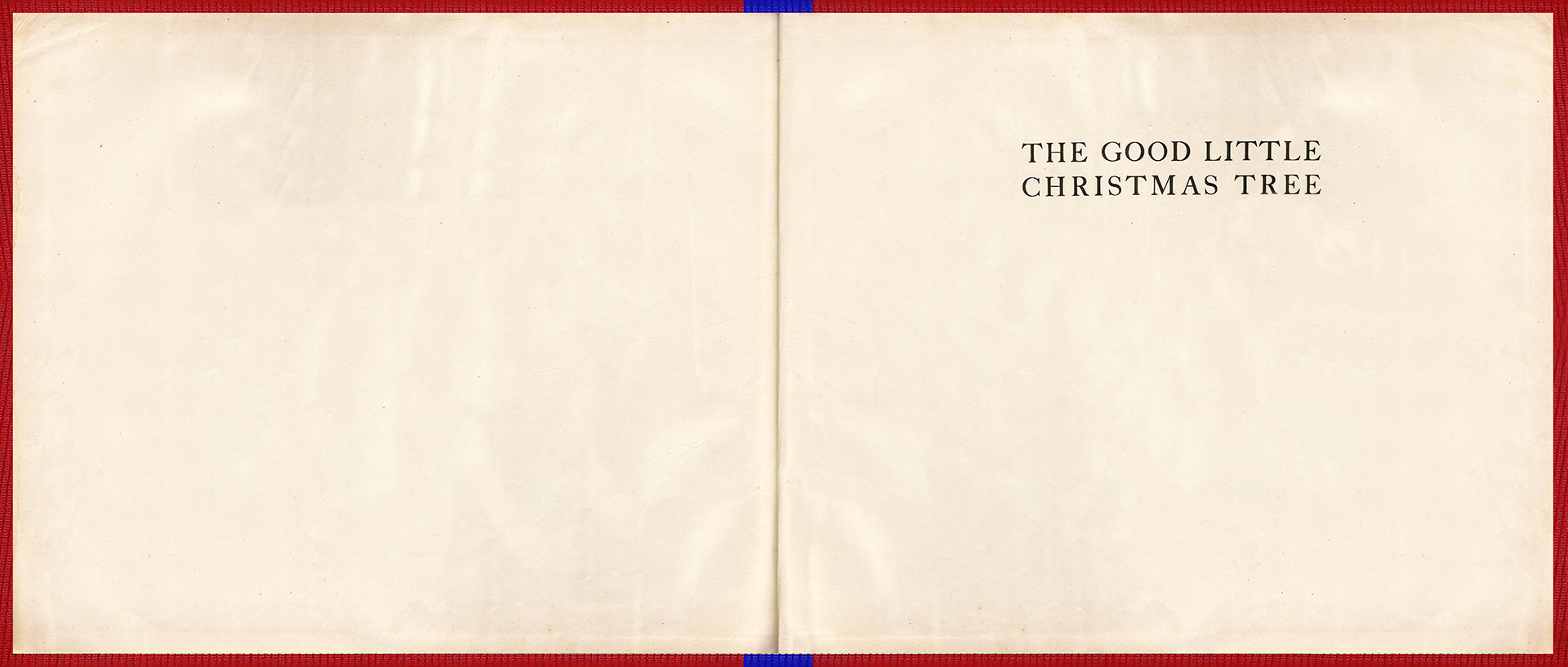 The Good Litle Christmas Tree